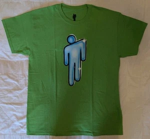 Billie Eilish Graffiti Blohsh Neon Green Graphic T-Shirt - XL - Unisex - Bild 1 von 8