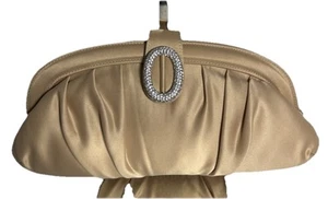 Abendtasche Satin - Neu mit Etikett- Fb. Creme - Bild 1 von 7