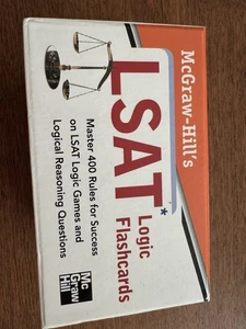 McGraw-Hill's LSAT Logic Flashcards by Wendy Hanks - Picture 1 of 5