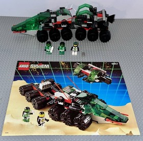 Lego 6957 System Space Police II Solar Snooper Complete Set Vintage Manual