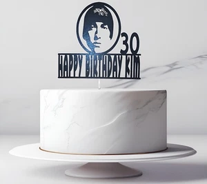 Eminem cake topper slim shady Marshall Mathers birthday party music Personalised - Picture 1 of 2