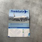 FRANKFURT MAIN AIRPORT GUIDE VINTAGE BROCHURE 1978 LUFTHANSA FLUGHAFEN FRA