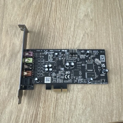 ASUS Xonar SE 5.1 PCIe gaming sound card 192kHz 24-bit hi-res audio 116dB SNR - Image 1 of 4