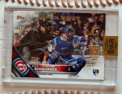 Kyle Schwarber 2016 Topps Archives 1/1 RC Auto - Image 1 of 4