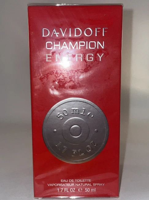 Davidoff Champion Energy Hombres Colonia 1.7 OZ EDT 100 ml Eau de Toilette CAJA NUEVA Foto 1 de 1
