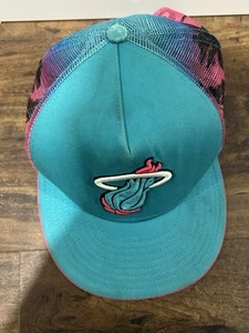New Era Miami Heat Miami Vice Trucker Mütze verstellbar 9Fifty selten - Bild 1 von 10