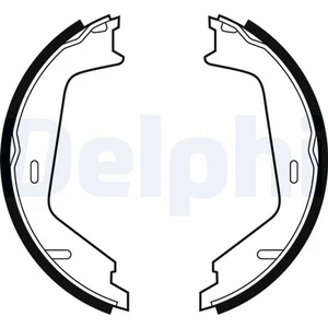 DELPHI LS1884 Brake Shoe Set, parking brake for VOLVO - Bild 1 von 3