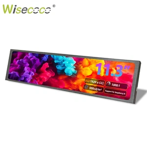 11.3'' Mini Portable Screen Monitor IPS Bar LCD Stretched Bar Display for Laptop - Picture 1 of 7