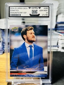 2024-25 Upper Deck ES Adam Fox Swagnificent SP GMG Graded 10 Gem Mint 💎 #589 - Picture 1 of 1