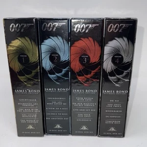 007 James Bond Ultimate Edition Volume 1 2 3 4 DVD set - Bild 1 von 2