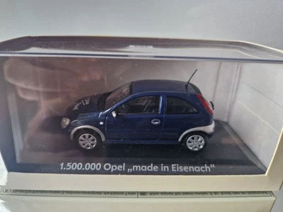 Opel Corsa C 2000 Blue/ 1:43 Minichamps Rare - Image 1 of 4