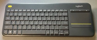 Logitech K400 Plus Wireless Touch Keyboard Black - image 1 of 4