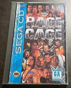 WWF Rage in the Cage Sega CD 1993 w/ Original Case & Manual - Bild 1 von 3