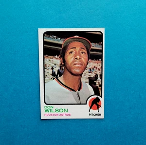 1973 Topps #217 Don Wilson Houston Astros Baseball Card Near Mint - Picture 1 of 2