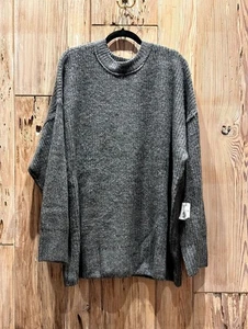 Arizona Jean Co. Mens XL Heavy Warm Knit Crewneck Sweater Grey Acrylic/Polyester - Picture 1 of 6