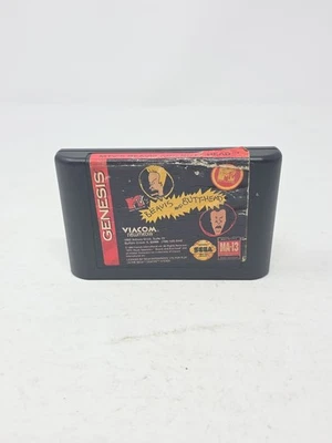 MTVs Beavis and Butt Head Sega Genesis Authentic Cartridge Only - Image 1 of 4