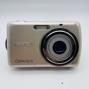 [Operation confirmed] PENTAX OPTIO E70 Digital Camera AA battery powered - Picture 1 of 9