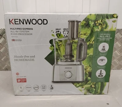 Kenwood FDP65.180SI MultiPro Express Food Processor 3 Litres 1000W NEW - Image 1 of 2