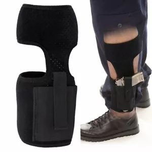 US Concealed Pistol Gun Ankle Leg Holster For Gun Revolver Carry Wrap Pocket Bag - Picture 1 of 10