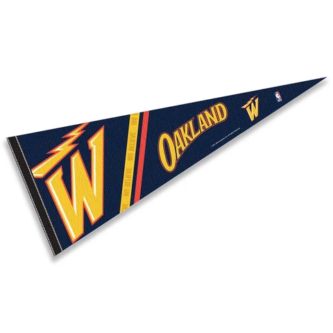 Golden State Warriors City Edition Full Size Pennant Flag Banner Cover