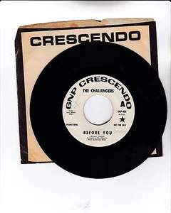 CHALLENGERS-GNP CRESCENDO 400 PROMO NORTHERN SOUL 45RPM BEFORE YOU VG++CLEAN - Picture 1 of 1