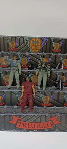 Spiral Zone lot by Jocsa Argentina 1990 - not Tonka Bandai - Dirk Hiro Reaper Cover