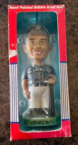 DOBBLE DOBBLES Ichiro Suzuki Seattle Mariners 2001 Hand Painted Bobblehead NEW - Picture 1 of 5