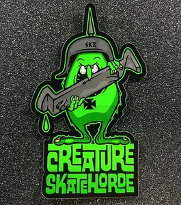 CREATURE Skatehorde Skateboard Sticker 6in CRE2 - Picture 1 of 1
