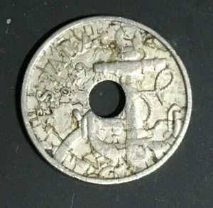 50 CTS 1949 ESPAÑA (FRANCO) DEFECTUOSA - Imagen 1 de 3