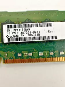 DIMM de memoria SUN Oracle 7060748 DDR3-1600 8 GB para Fujitsu M10-1, M10-4, M10-4S - Imagen 1 de 4