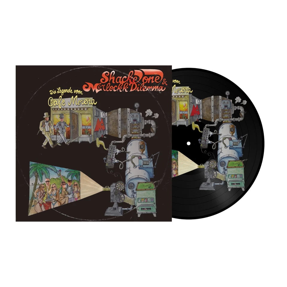 Shacke One & Morlockk Dilemma | Die Legende Vom Cafe Morena | Ltd. Picture Vinyl - Bild 1 von 1