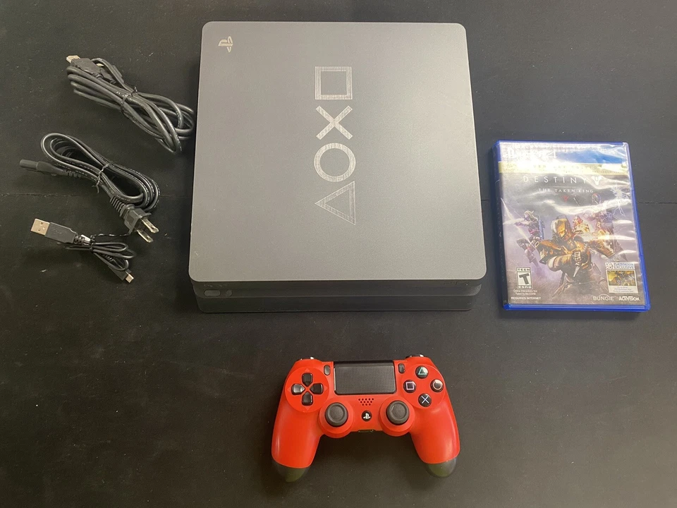 Sony PlayStation 4 Slim Bundle, Days of Play Edición Limitada 1TB - CUH-2215B Foto 1 de 1