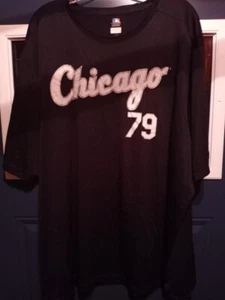 MLB-Genuine Merchandise(TX3 Cool)2X-Chicago Sox(#79) Abreu Shirt-Bonus Buy! - Picture 1 of 4