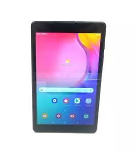 2019 SAMSUNG GALAXY TAB A SM-T290 8" 32GB WIFI BLACK TESTED RESET - Picture 1 of 3
