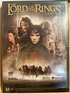 The Lord Of The Rings The Fellowship of the Ring DVD Region 4 (S6.8) - Picture 1 of 2