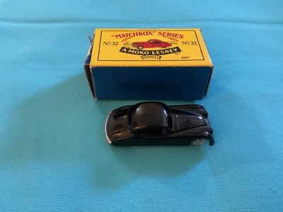1992 Matchbox, Moko Lesney No 32, MX110, Black Jaguar Car with box. - Image 1 of 4