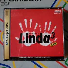 LINDA CUBE AGAIN Sega Saturn Used Japan