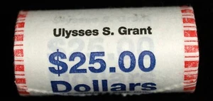 2011 Ulysses S. Grant Presidential $25 US Dollar Roll ☆☆ Unopened ☆☆ 516 - Picture 1 of 3