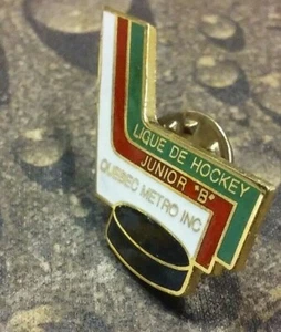 Lique de Hockey Junior B Quebec Metro Inc pin badge - Picture 1 of 3
