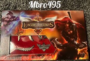 League Of Legends Clash of Fates Collectible Metal Weapons Keychains 🔥🔥🔥