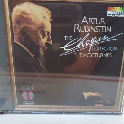 Artur Rubinstein The Chopin Collection The Nocturnes RCA Red Seal 2 CD Set Mint  - Image 1 of 4