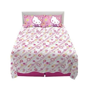 Franco Kids Bedding Super Soft Microfiber Sheet Set, Full, Hello Kitty - Picture 1 of 3