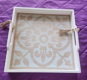 Old East Company Französisches Viertel Tablett 14" x 14" - Bild 1 von 6