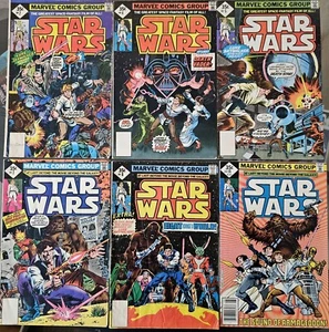 Star Wars #2 (1977) #4 #5 (Reprints) #7 #8 #14 (1st Prints) Set! Konvolut mit 6 Heften! - Bild 1 von 8