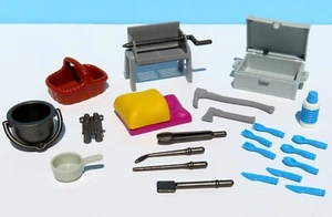 Playmobil Equipo de Camping Suministros Barbacoa Parrilla Herramientas Caldero Hervidor Cesta de Picnic - Imagen 1 de 1