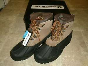 NEW Weatherproof 3m Alpine II Tan Mens WInter Duck Boots, Size 9, MSRP: $95 - Picture 1 of 5