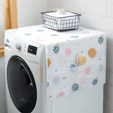 Refrigerator Dust Cover With Storage Bag Household Washing Machine Dust Cover