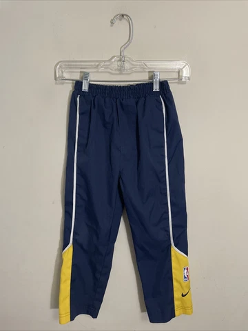 Vtg Nike Team NBA Indiana Pacers Pants Size Boys 6 Blue Cover