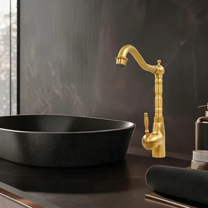 Grifo Nostalgia Monomando Lavabo Retro Grifo Lavabo Mezclador - Imagen 1 de 11