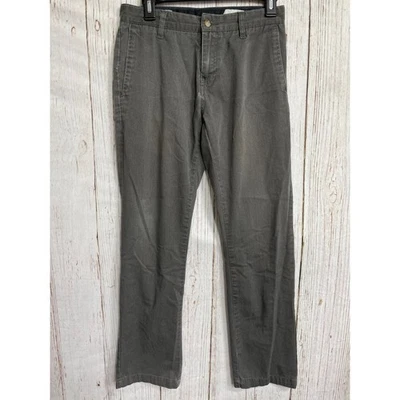Volcom Jeans Men Size 28 Gray Straight Leg Cotton Blend Skater Minimalist Retro - Image 1 of 4